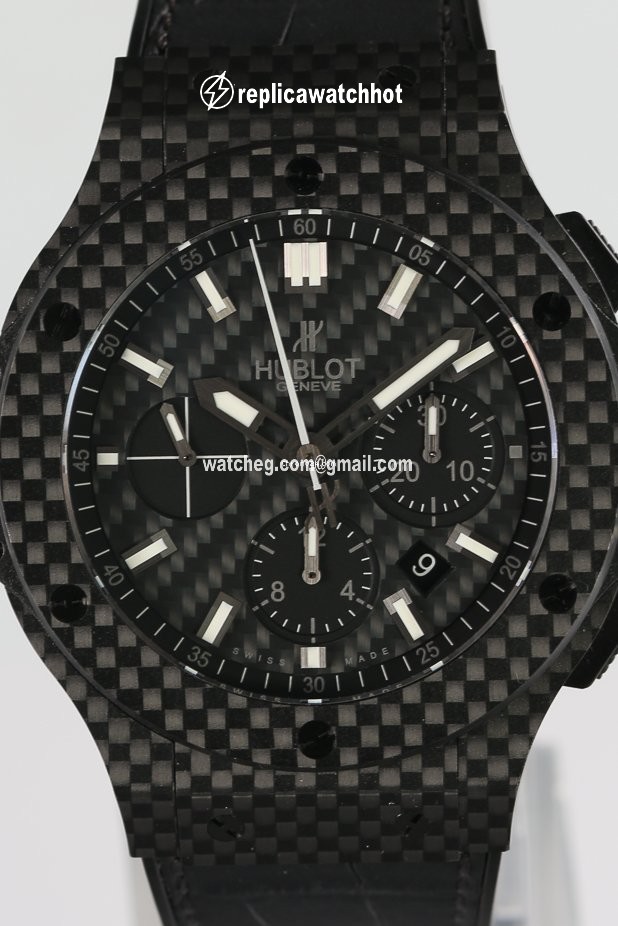 Hublot Big Bang 44 mm Mens watch Unisex Automatic Carbon 301.QX.1724.RX. 2