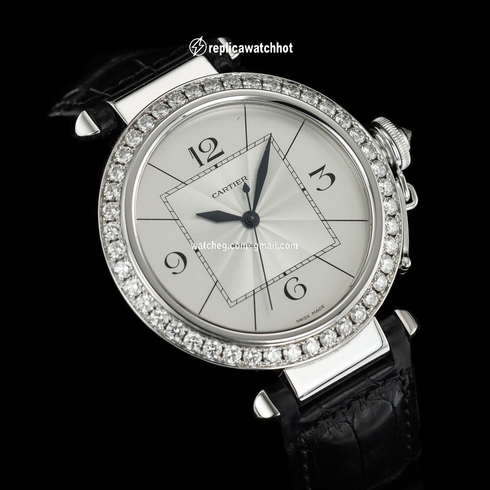 Cartier Pasha Automatic White gold WJ120251 2