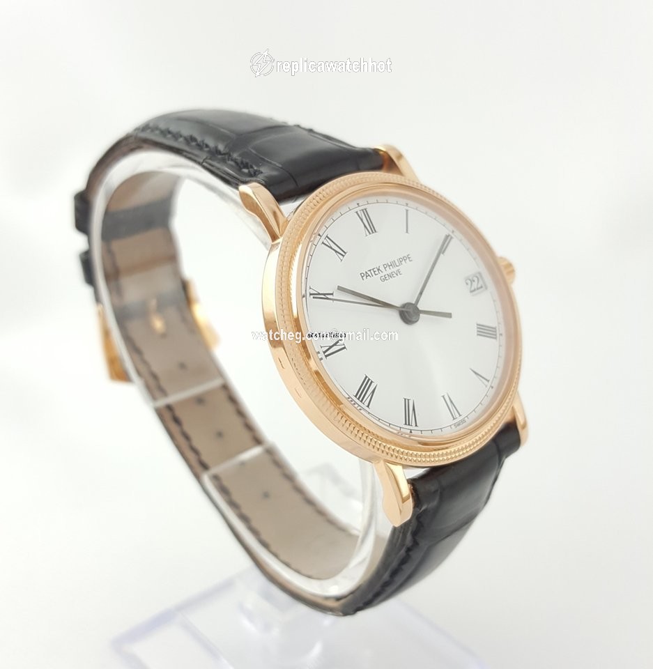 Patek Philippe Calatrava Mens watch Unisex Automatic Rose gold 3802 200 2