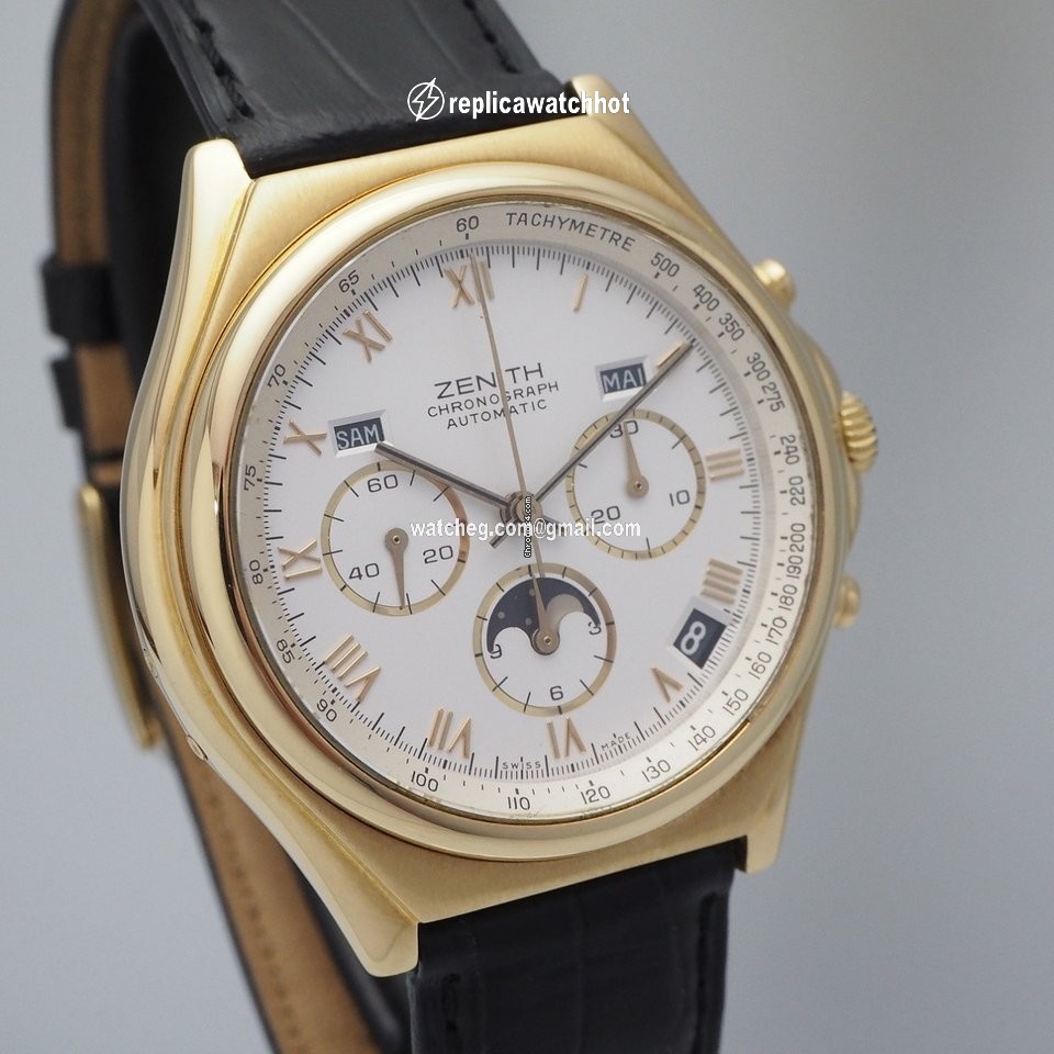 Zenith El Primero Mens watch Unisex Automatic Yellow gold 30 0460 412, 30.0160.418 2