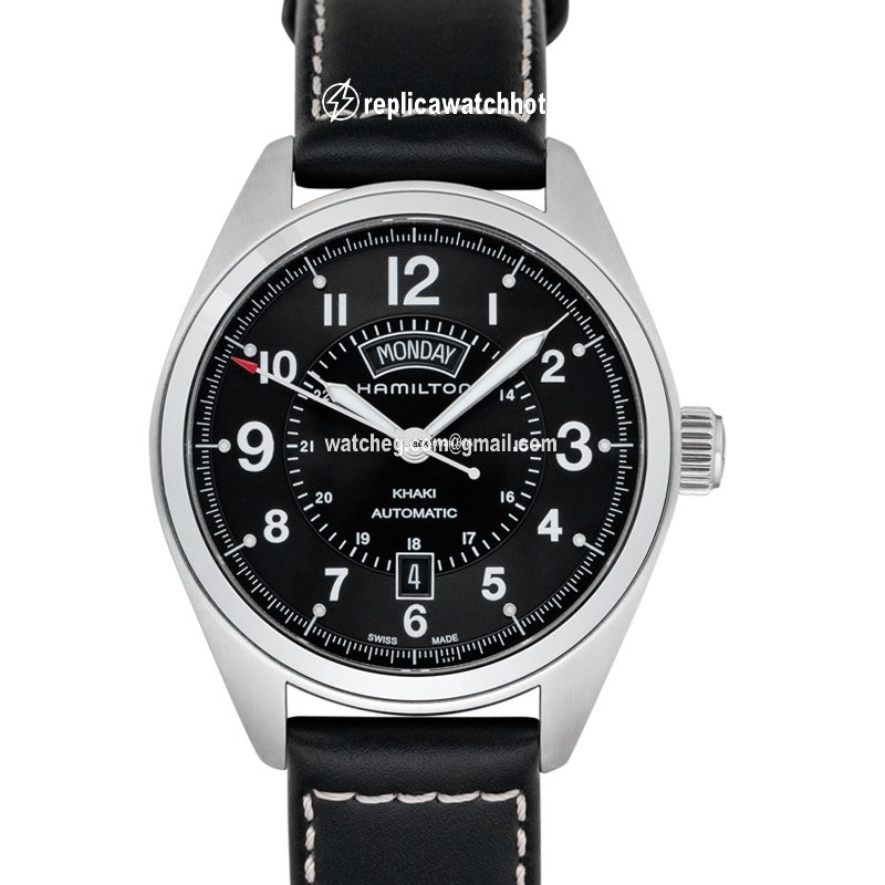 Hamilton Khaki Field Day Date Mens watch Unisex Automatic Steel H70505733 2
