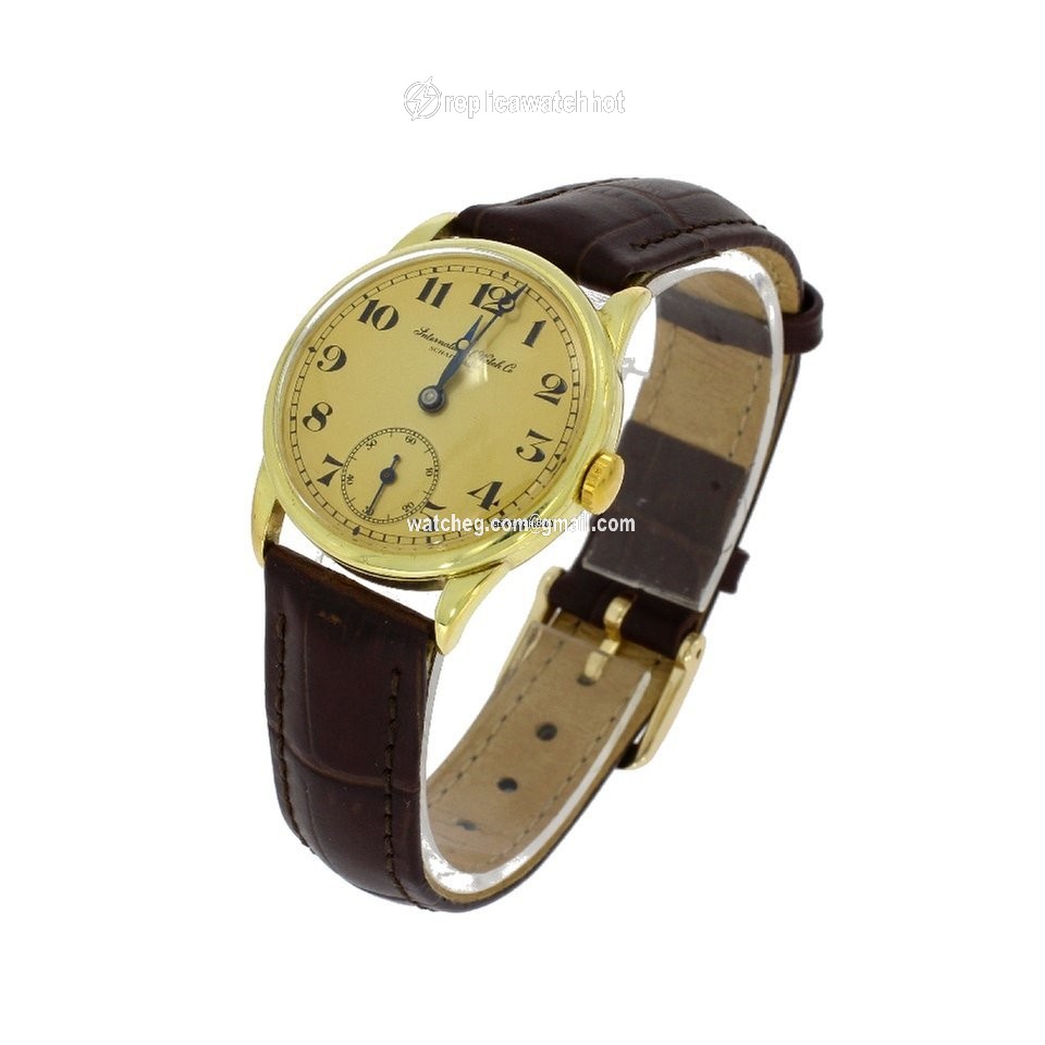 IWC Mens watch Unisex Manual winding Yellow gold 975402 2
