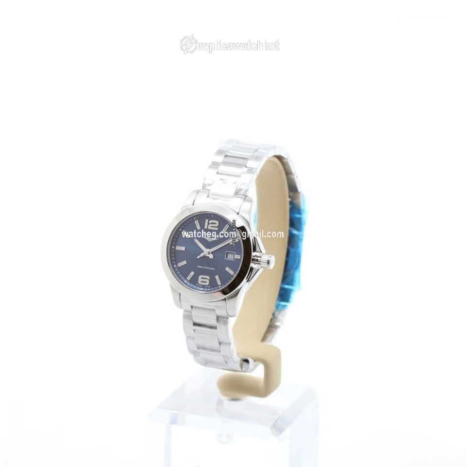 Longines Conquest Womens watch Quartz Steel L3.376.4.96.6 2