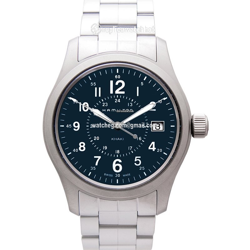Hamilton Khaki Field Mens watch Unisex Quartz Steel H68201143 2