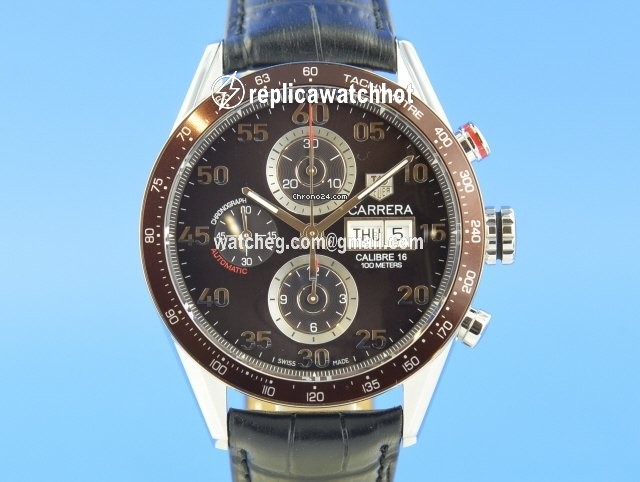 TAG Heuer Carrera Calibre 16 Automatic Steel CV2A12.BA0796 2
