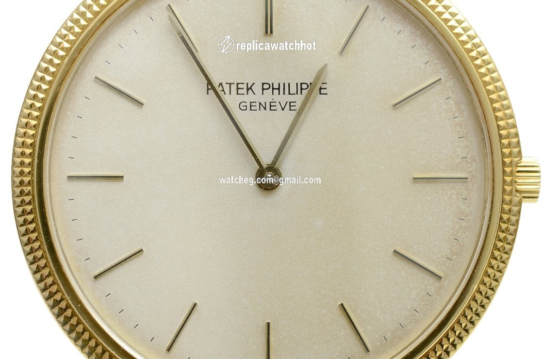 Patek Philippe Calatrava Mens watch Unisex Manual winding Yellow gold 3520DJ 2