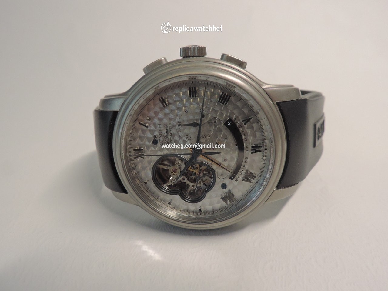 Zenith Mens watch Unisex Automatic Titanium 95 1260 4021 Titanium Chronomaster 2