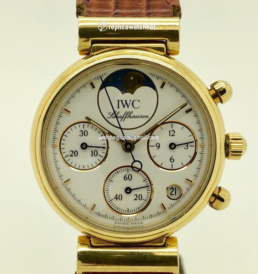IWC Da Vinci Chronograph Womens watch Quartz Yellow gold IW3736 2