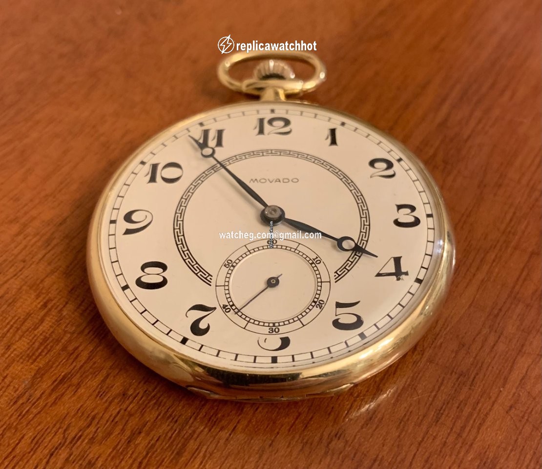 Movado Mens watch Unisex Manual winding Yellow gold 0668265 7614 2