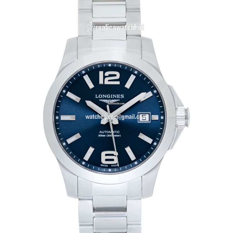 Longines Conquest Mens watch Unisex Automatic Steel L37764996 2