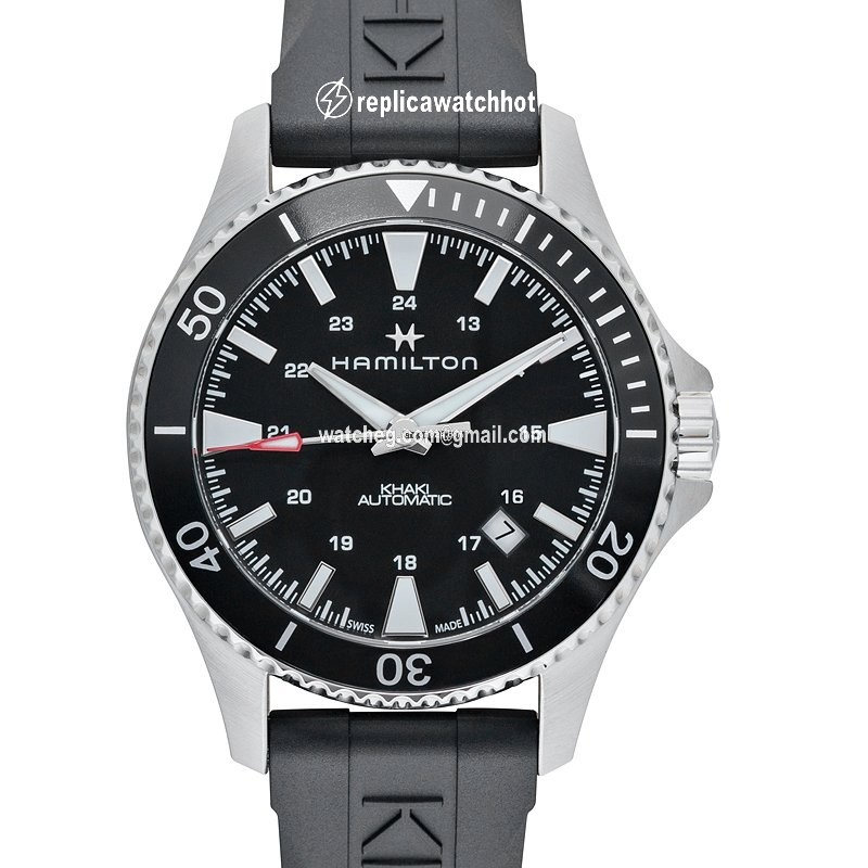 Hamilton Khaki Navy Mens watch Unisex Automatic Steel H82335331 2