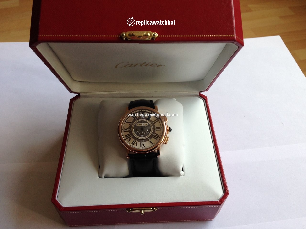Cartier Rotonde de Cartier Mens watch Unisex Automatic Rose gold W1555951 2