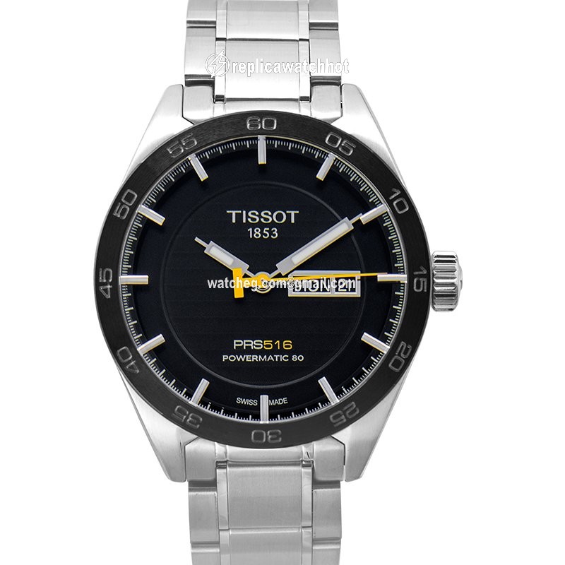 Tissot PRS 516 Mens watch Unisex Automatic Steel T100.430.11.051.00 2