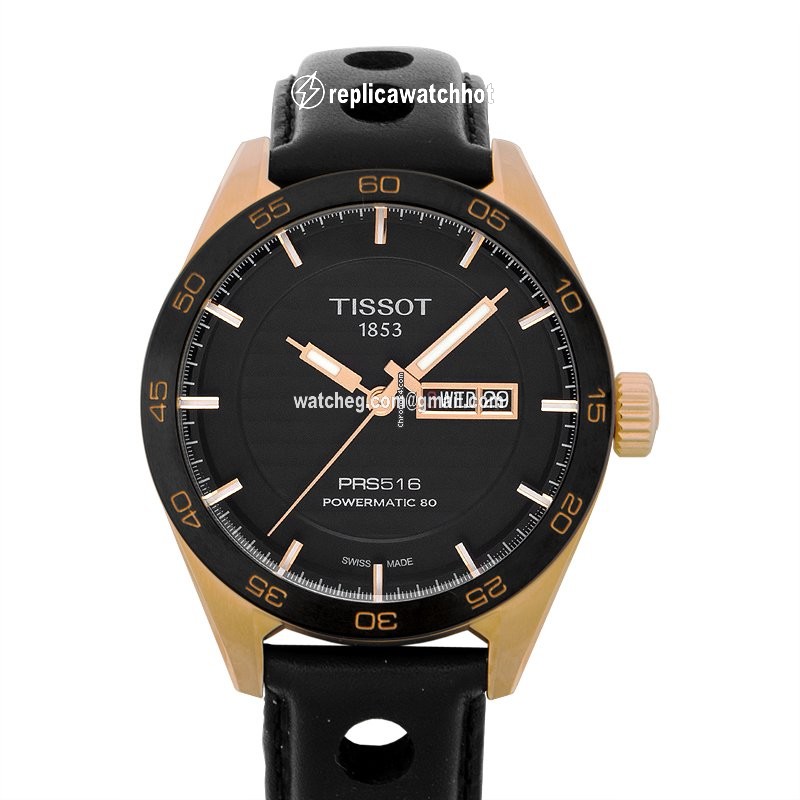 Tissot PRS 516 Mens watch Unisex Automatic Steel T100.430.36.051.00 2