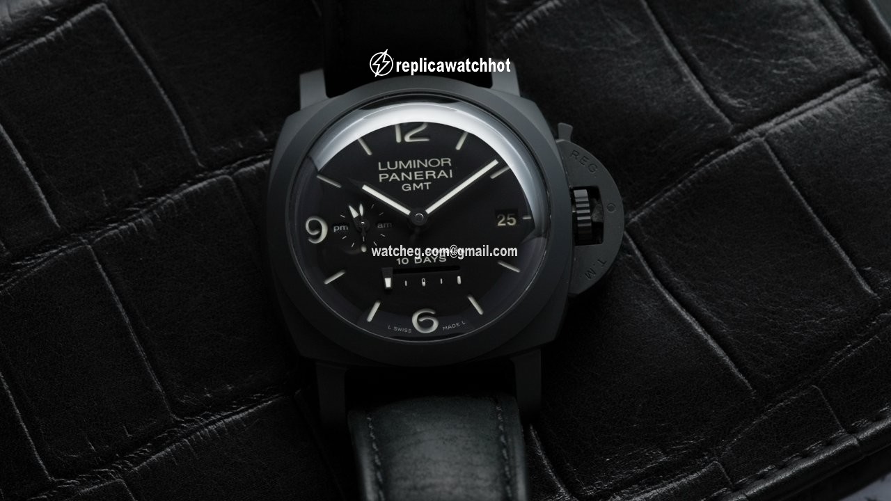 Panerai Luminor 1950 10 Days GMT Mens watch Unisex Automatic Ceramic PAM 00335 2