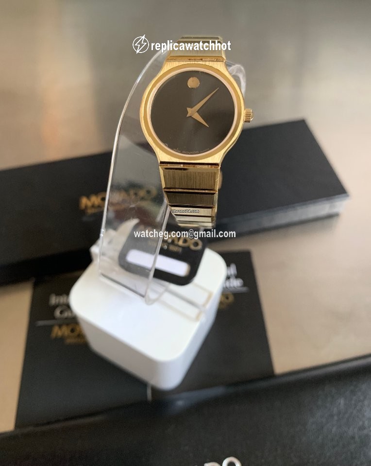 Movado Museum Womens watch Quartz Yellow gold ref.Saphire n C80 - 40-40-884 RGlox - LTD ref. n 254 2