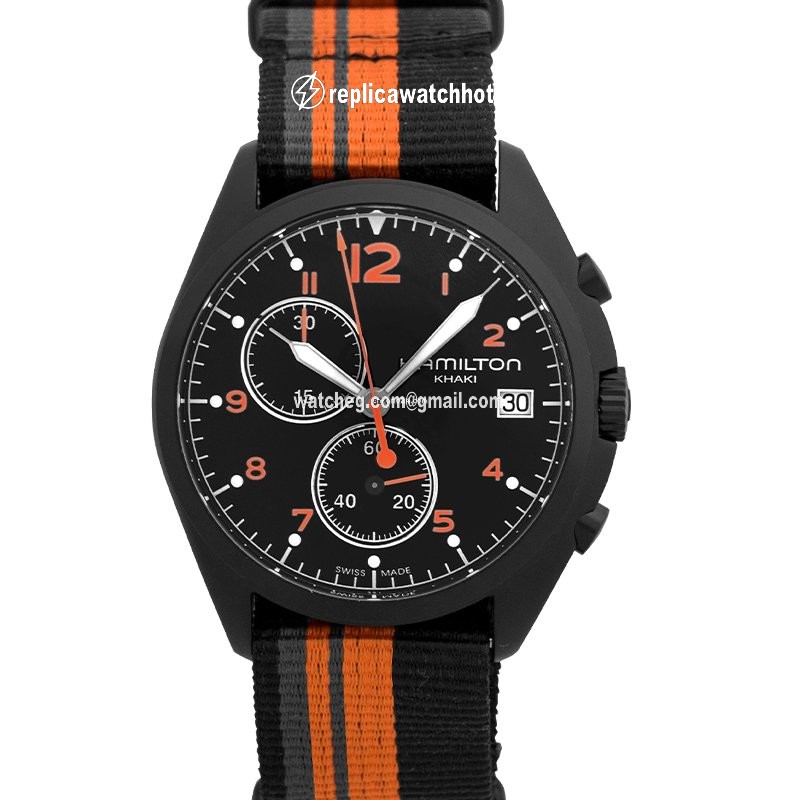 Hamilton Khaki Pilot Pioneer Mens watch Unisex Quartz Steel H76582933 2
