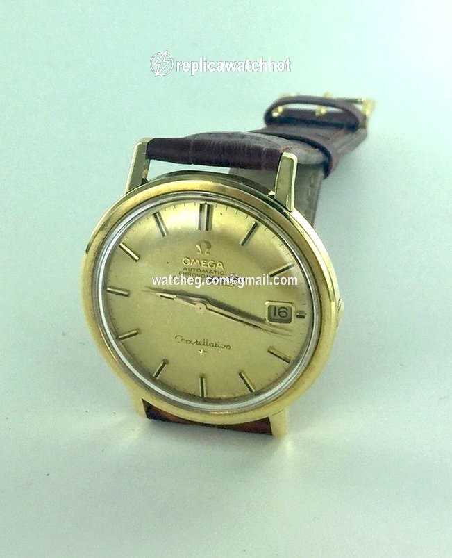 Omega Constellation Mens watch Unisex Automatic Yellow gold 168004 14 2
