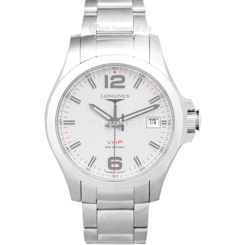 Longines Conquest Mens watch Unisex Quartz Steel L37164766 2