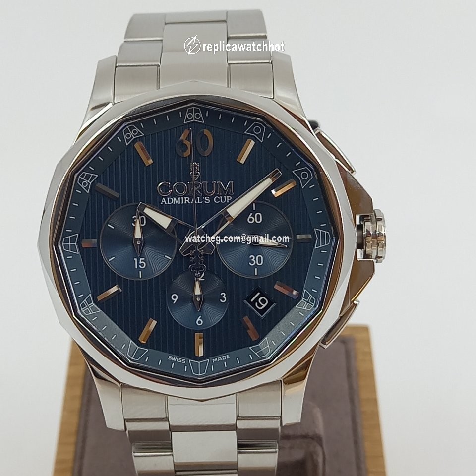 Corum Admirals Cup Legend 42 Mens watch Unisex Automatic Steel 984.101.20 V705 AB10 2