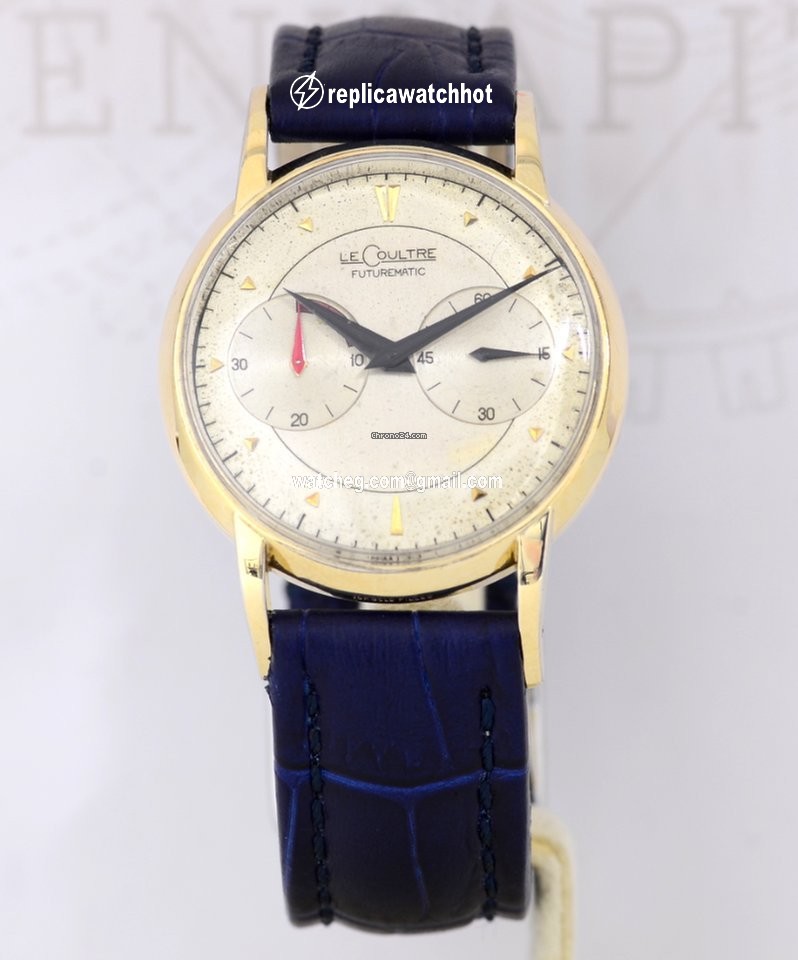 Jaeger-LeCoultre Mens watch Unisex Automatic Gold Steel Futurematic 10K Gold 2