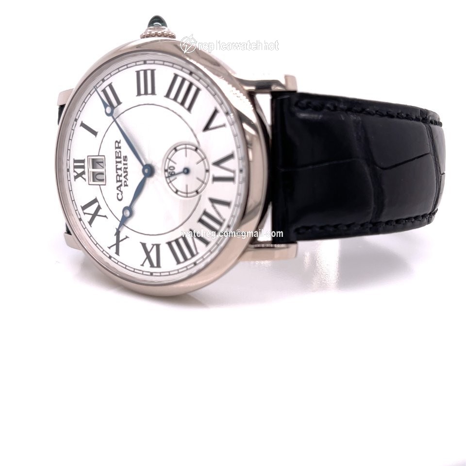 Cartier Rotonde de Cartier Mens watch Unisex Manual winding White gold W1550751 2