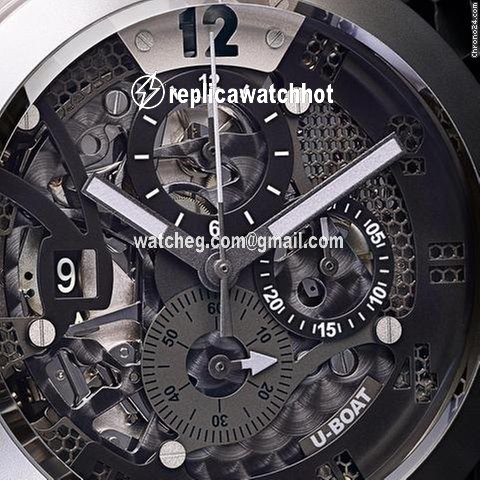 U-Boat Classico Mens watch Unisex Automatic Titanium 8060 2