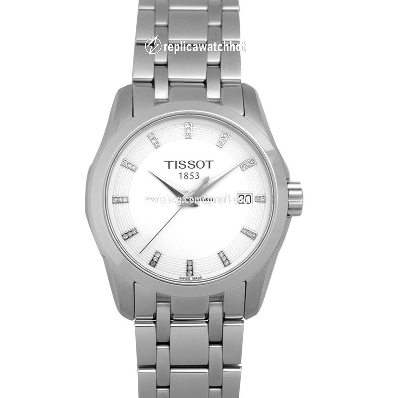 Tissot Couturier Womens watch Quartz Steel T035.210.11.016.00 2