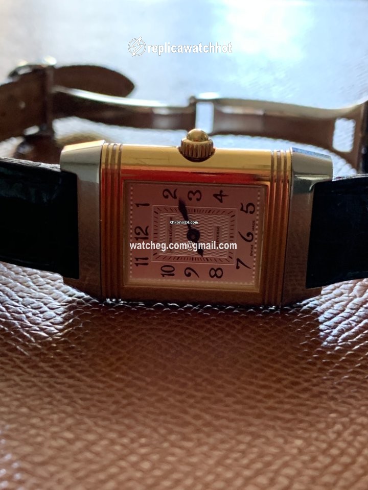 Jaeger-LeCoultre Reverso Duetto Womens watch Manual winding Gold Steel 266.5.44 2