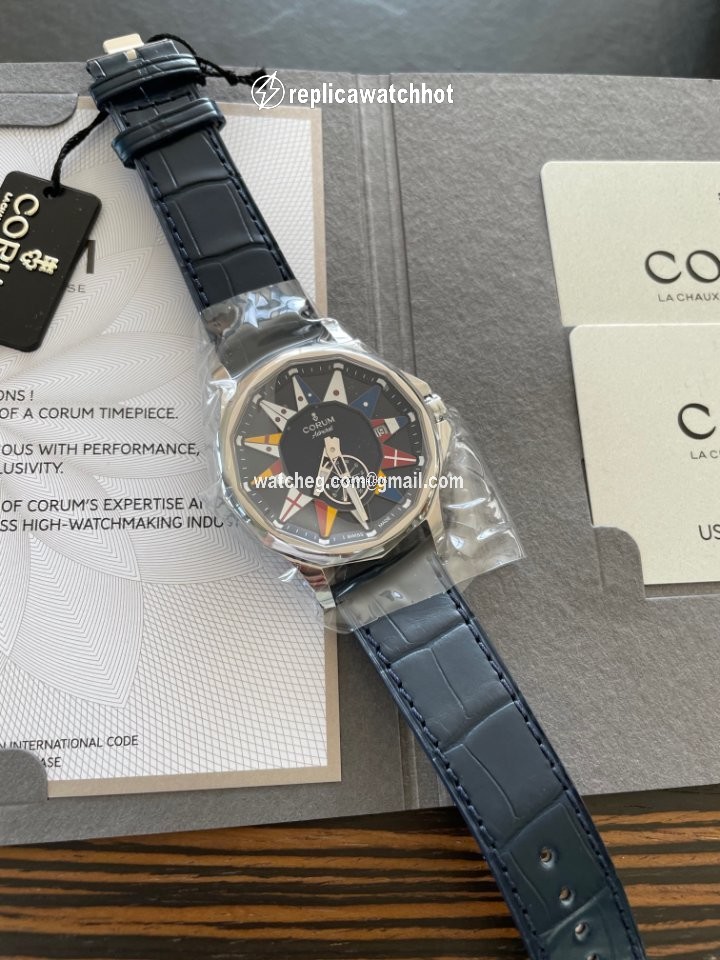 Corum Admirals Cup Legend 42 Mens watch Unisex Automatic Steel 395.101.20 0F03 AB12 2