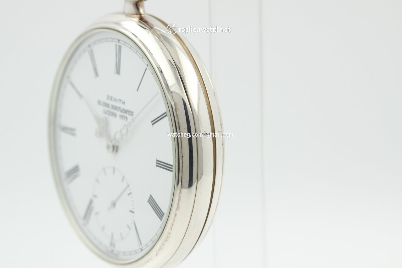 Zenith Mens watch Unisex Manual winding Silver 07-0140-034 2