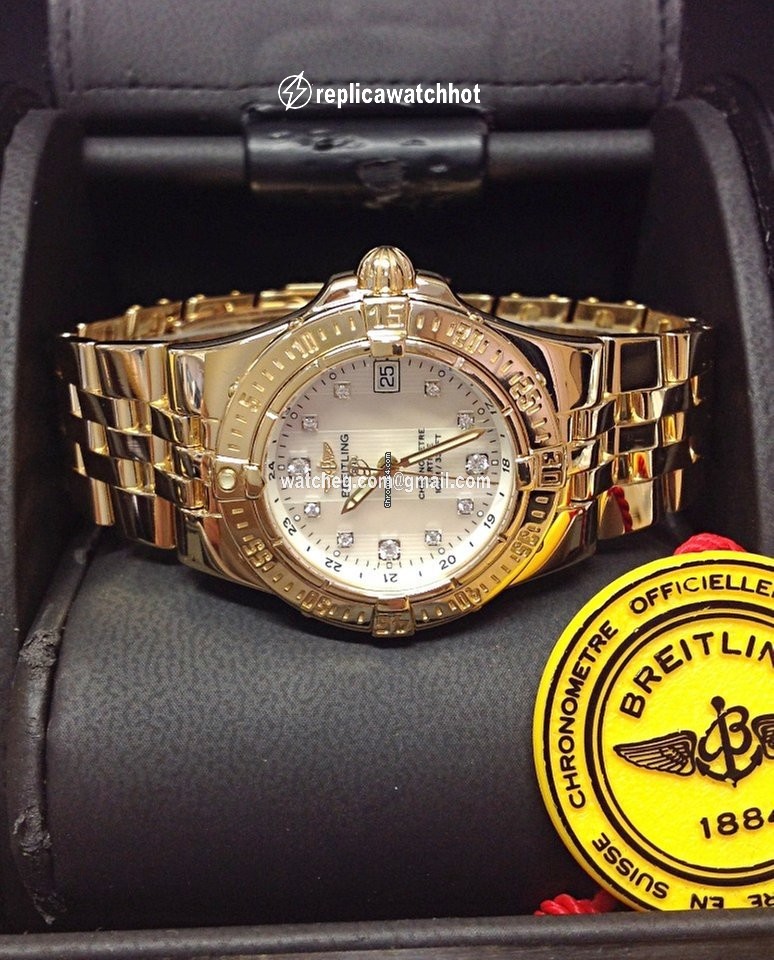 Breitling Starliner Womens watch Quartz Yellow gold K71340 2