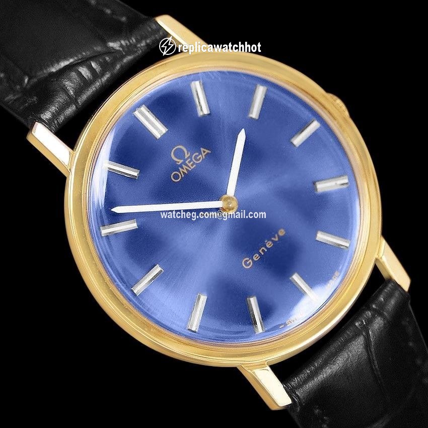 Omega Geneve Mens watch Unisex Manual winding Gold Steel 6534 2
