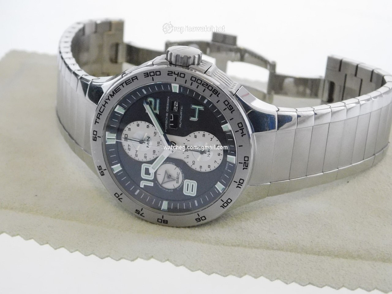 Porsche Design Flat Six Mens watch Unisex Automatic Steel 6340 2