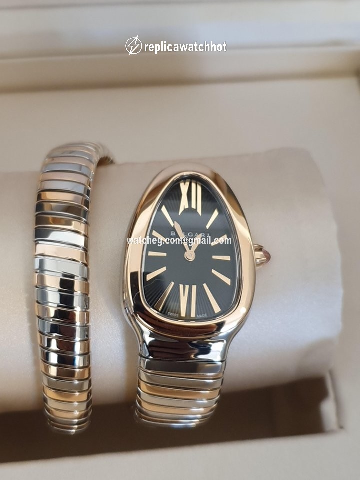 Bulgari Serpenti Womens watch Quartz Gold Steel SP35BSPG.1T- 102123 2