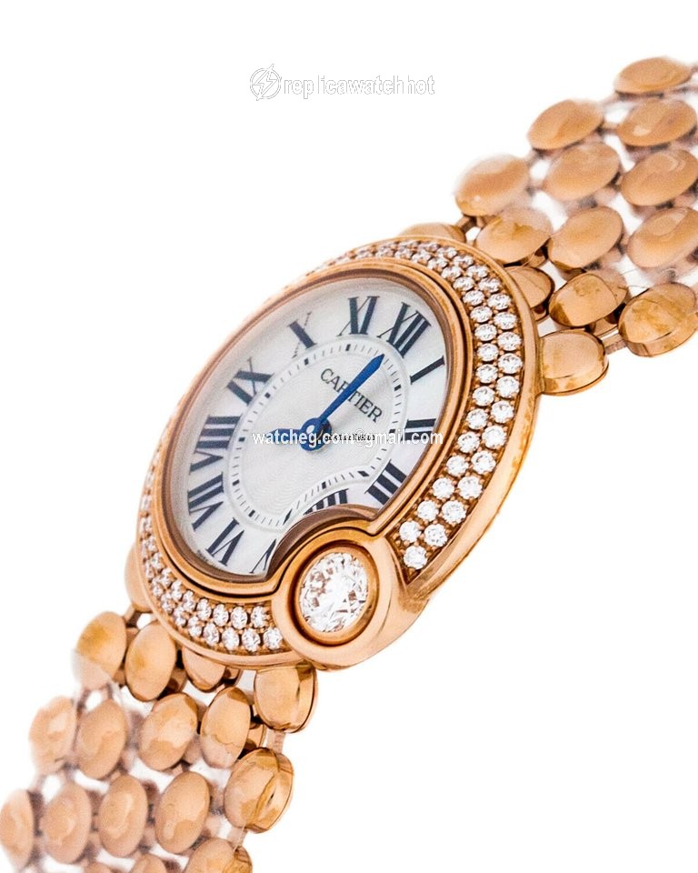 Cartier Ballon Blanc Quartz Rose gold WE902057 2