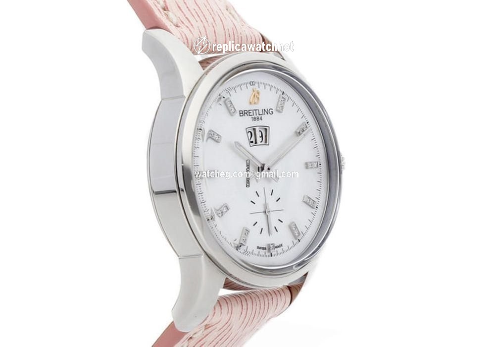 Breitling Transocean 38 Mens watch Unisex Automatic Steel A1631012 A765 2