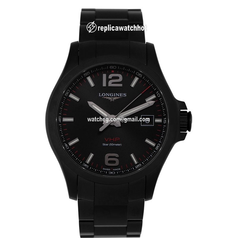 Longines Conquest Mens watch Unisex Quartz Steel L37262566 2