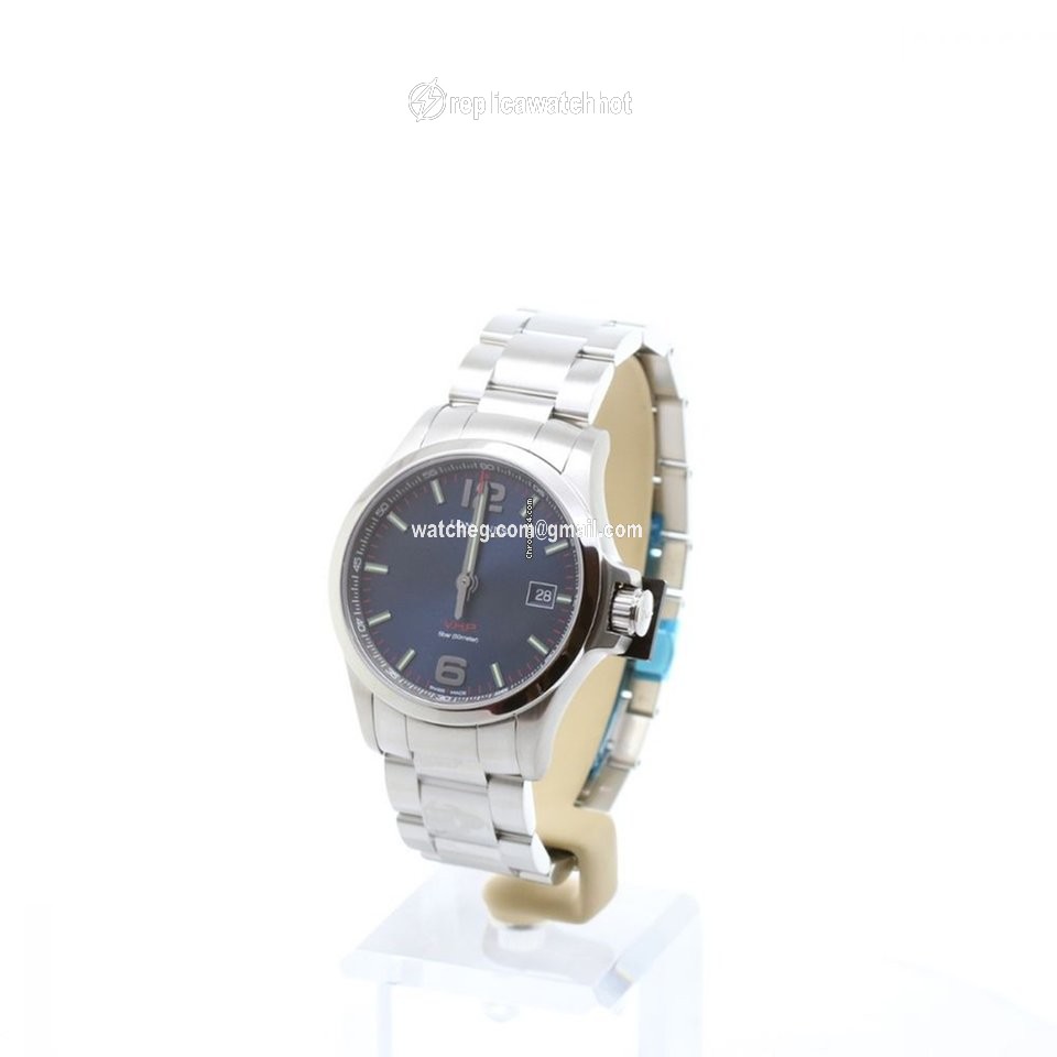 Longines Conquest Mens watch Unisex Quartz Steel L3.726.4.96.6 2
