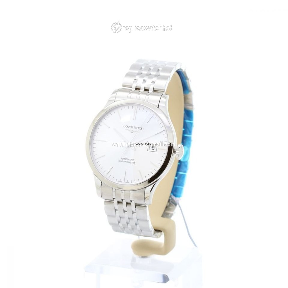 Longines Record Mens watch Unisex Automatic Steel L2.821.4.72.6 2