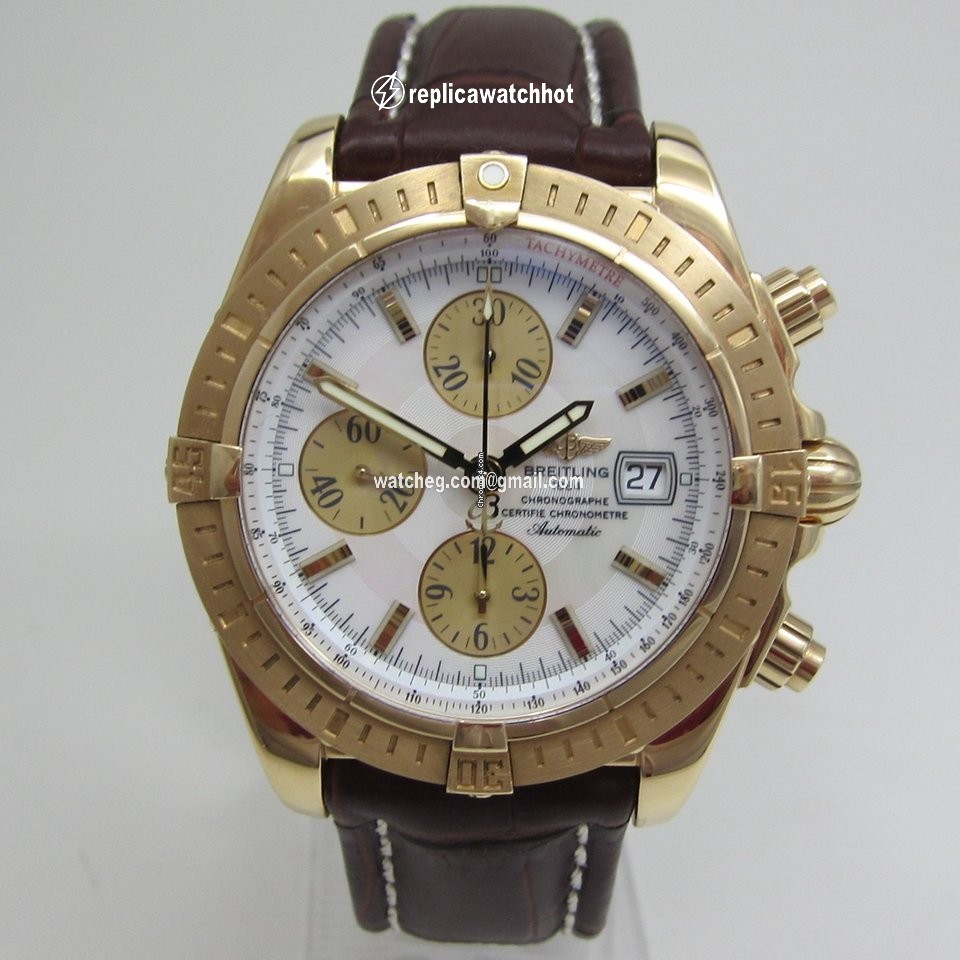 Breitling Chronomat Evolution Mens watch Unisex Automatic Yellow gold K13356 2