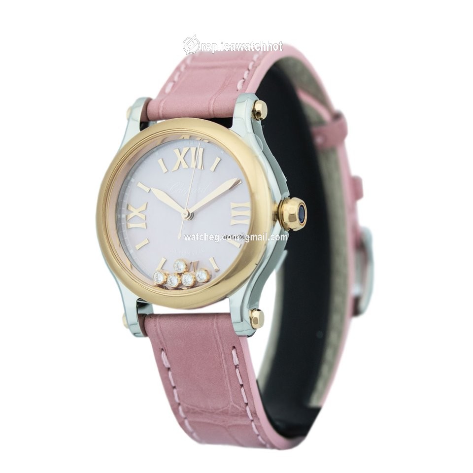 Chopard Happy Sport Womens watch Automatic Gold Steel 278573-6011 2