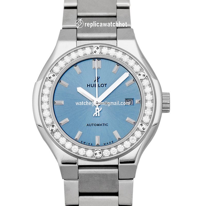 Hublot Classic Fusion 45, 42, 38, 33 mm Womens watch Automatic Titanium 585.NX.891L.NX.1204 2
