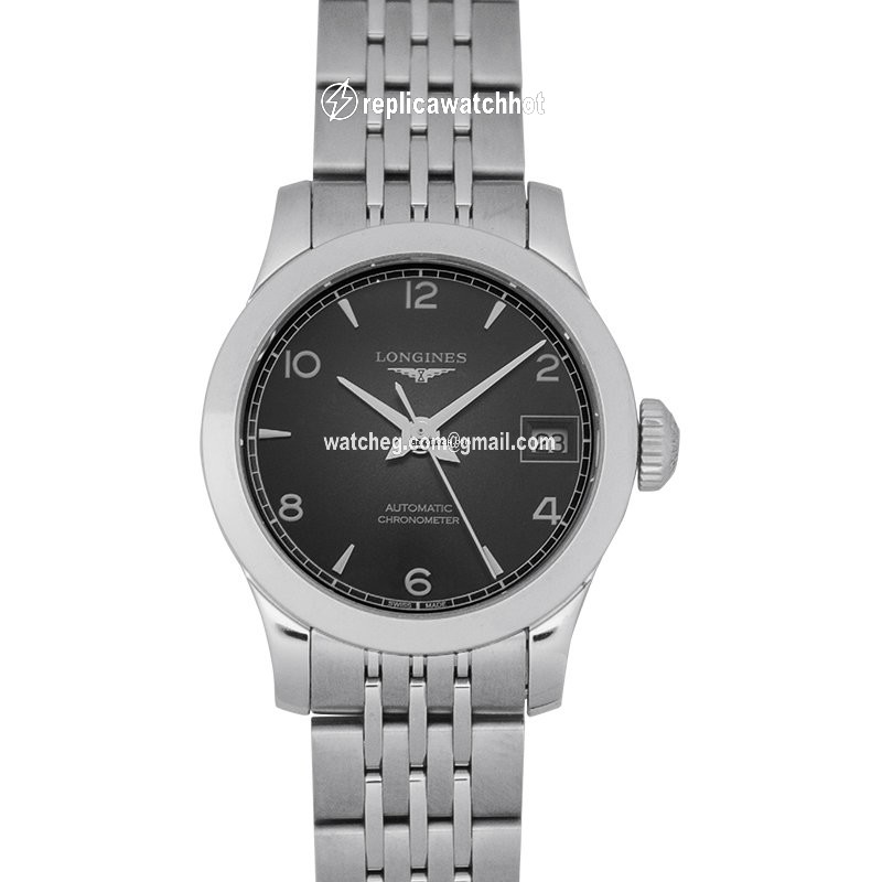 Longines Record Womens watch Automatic Steel L23204566 2