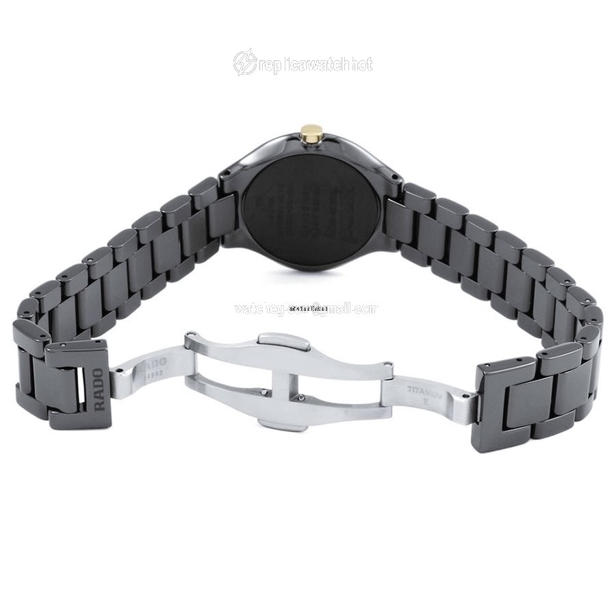Rado True Thinline Womens watch Quartz Ceramic R27742722 2