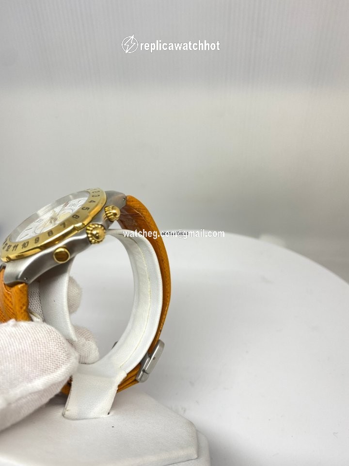 Ebel Sportwave Mens watch Unisex Automatic Gold Steel E6122641 2