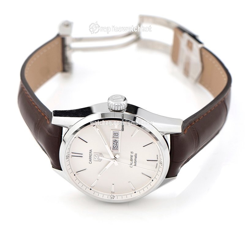 TAG Heuer Carrera Calibre 5 Mens watch Unisex Automatic Steel WAR201B.FC6291 2