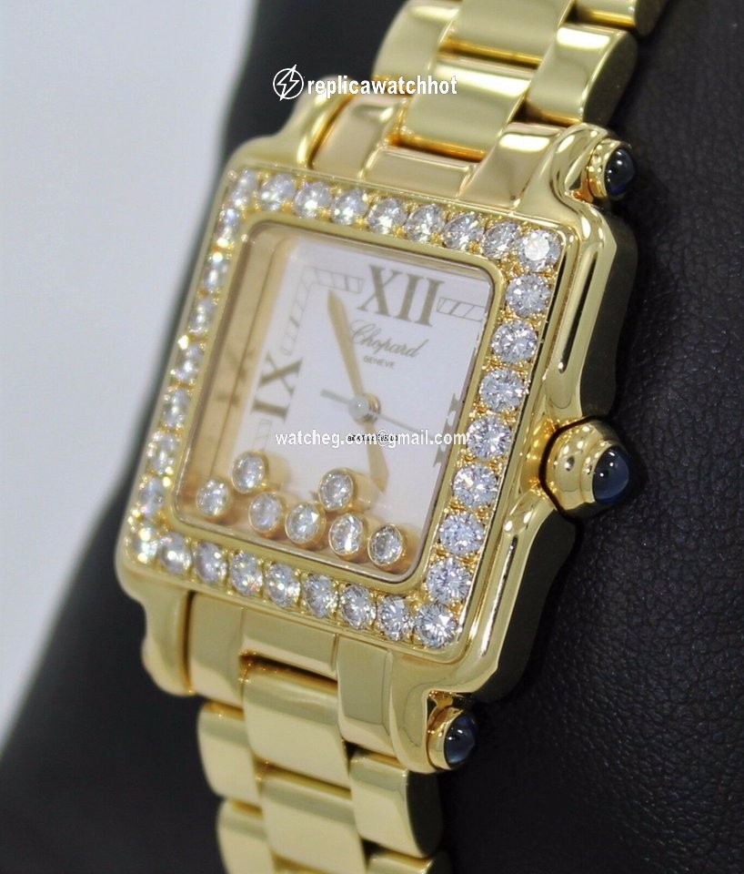 Chopard Happy Sport Womens watch Quartz Yellow gold 27 6770 2