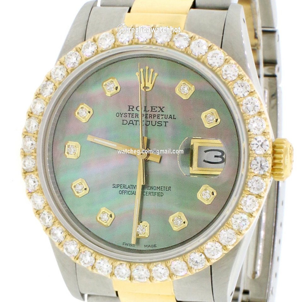 Rolex Datejust Mens watch Unisex Steel Automatic 36 2