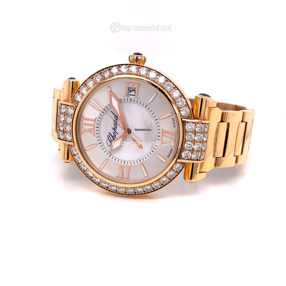 Chopard Imperiale Womens watch Automatic Rose gold 38 4241-5004 2